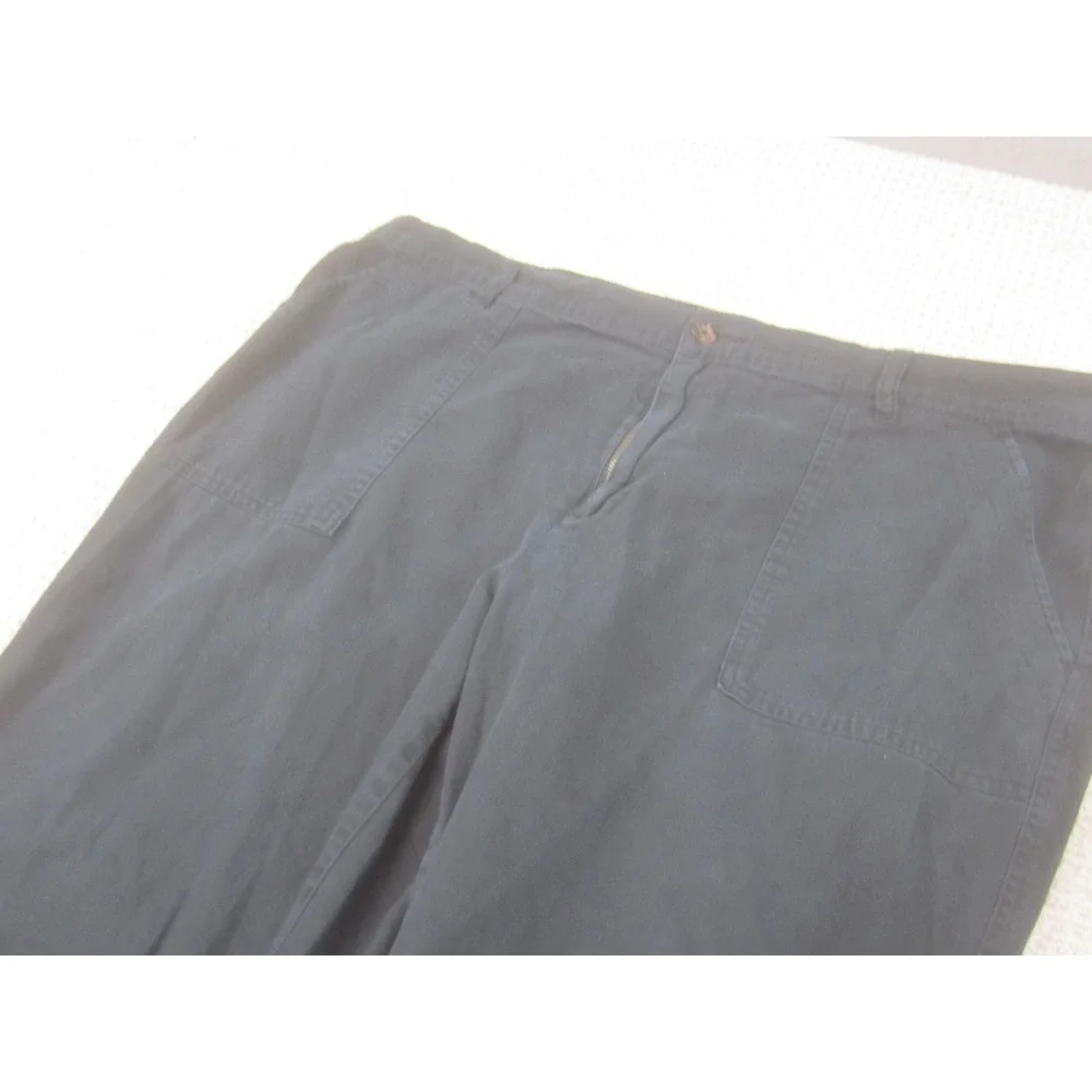 GAP Pants Mens 2XL Navy Jogger Elastic Waist Cuffed Cotton Lyocell Zip Fly Chino